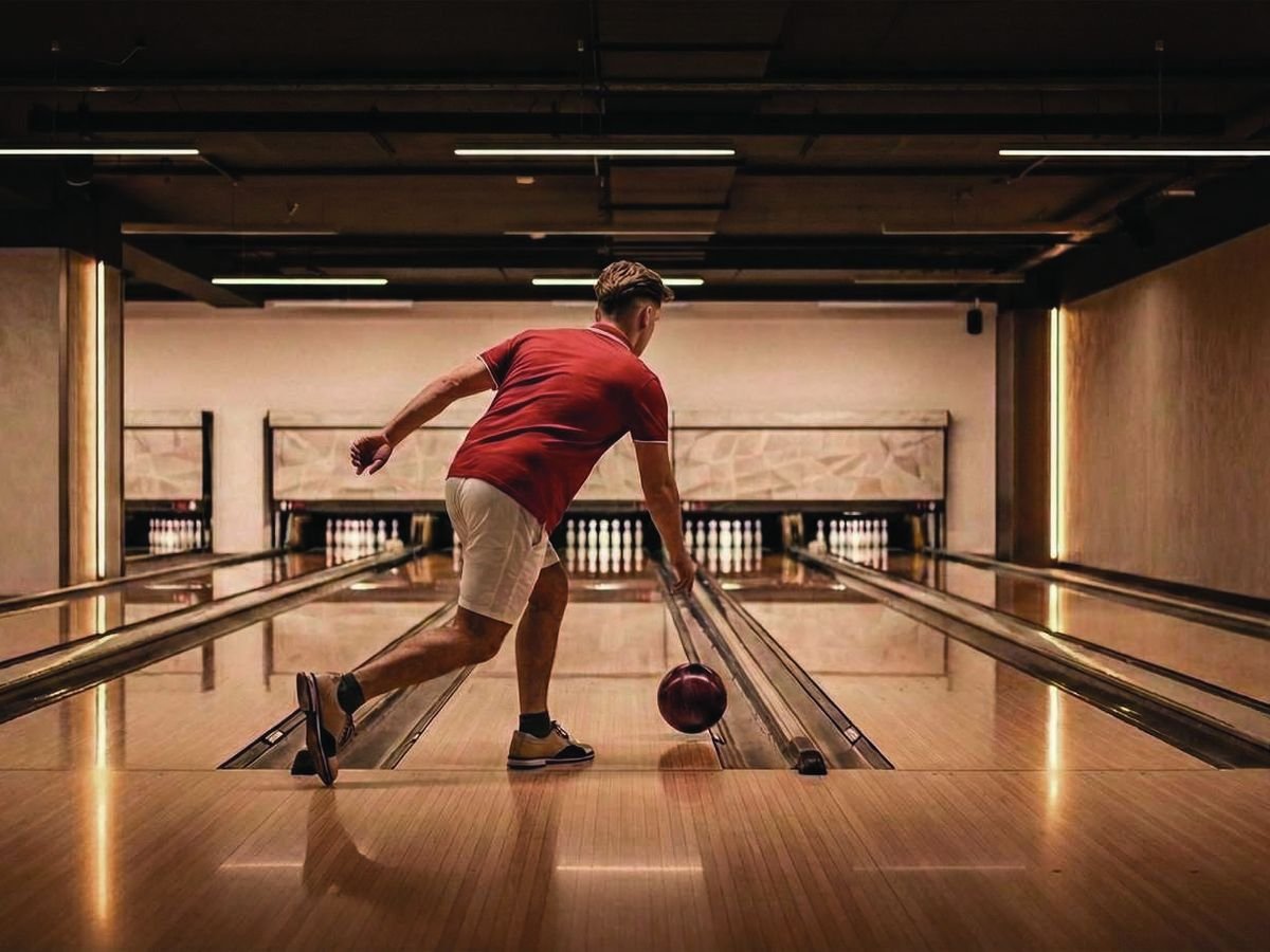 Bowling alley at The Address by GS Wadala